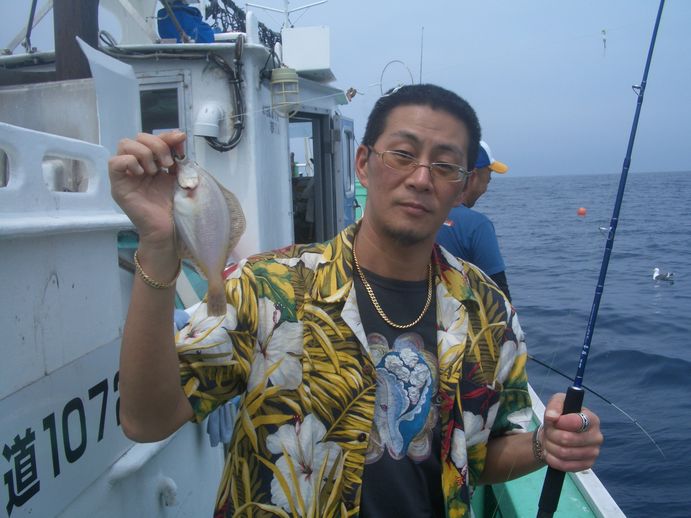 小樽沖　イカ釣り