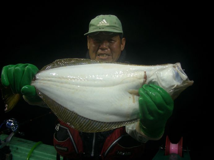 小樽沖　イカ釣り