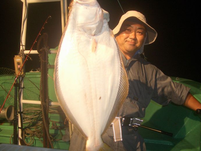 小樽沖　イカ釣り