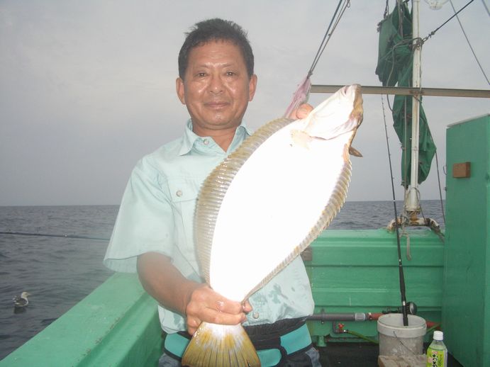 小樽沖　ヒラメ釣り