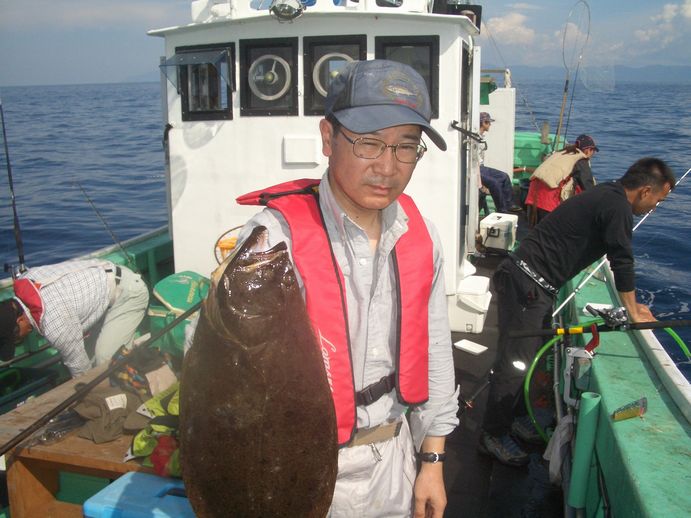 小樽沖　ヒラメ釣り