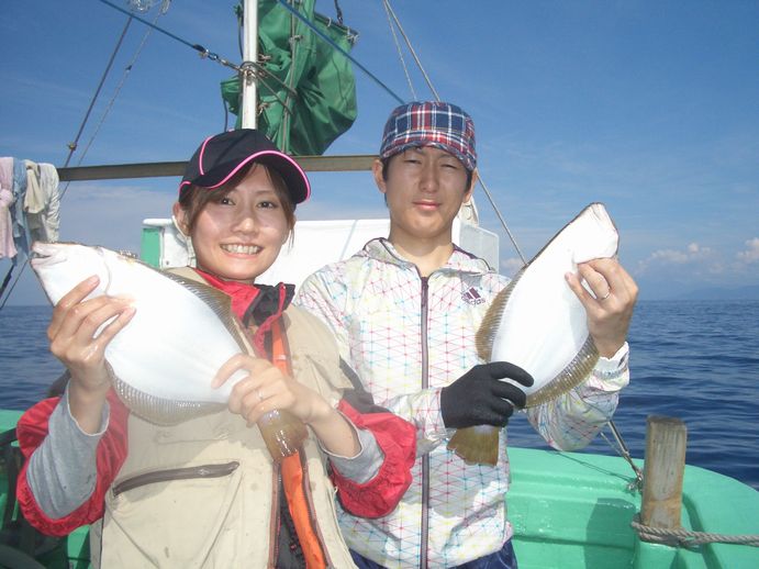 小樽沖　ヒラメ釣り