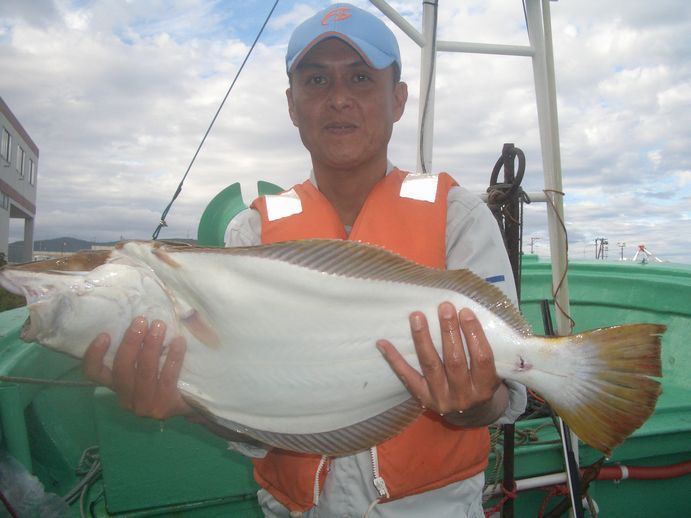 小樽沖　ヒラメ釣り