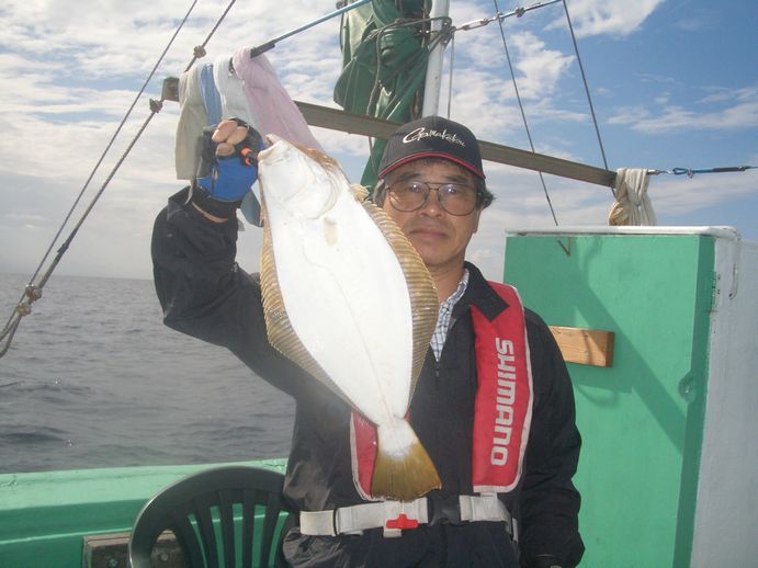 小樽沖　ヒラメ釣り