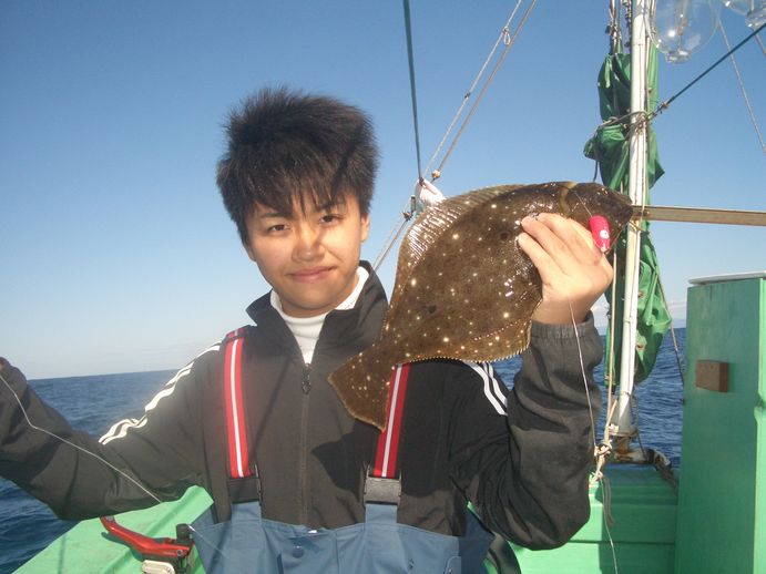 小樽沖　ヒラメ釣り