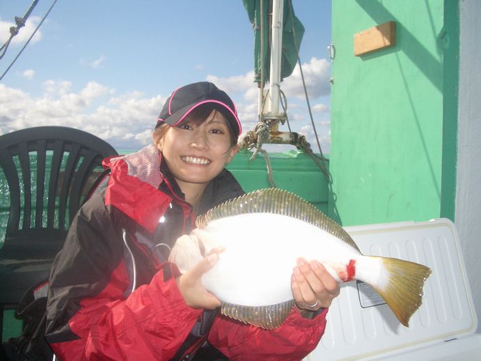 小樽沖　ヒラメ釣り