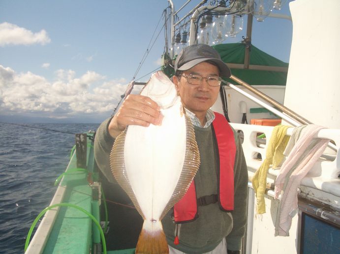 小樽沖　ヒラメ釣り