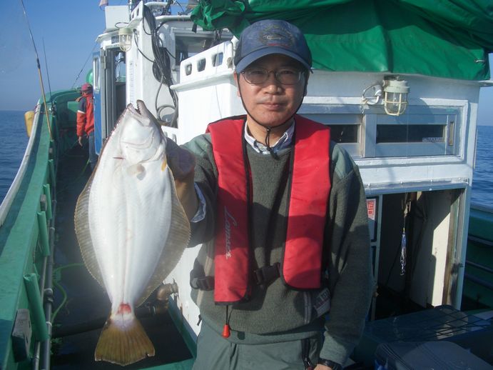 小樽沖　ヒラメ釣り