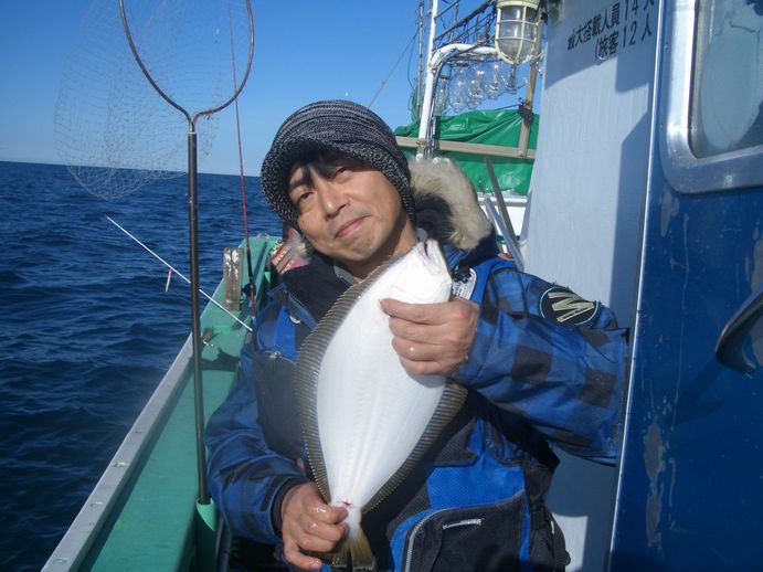 小樽沖　ヒラメ釣り