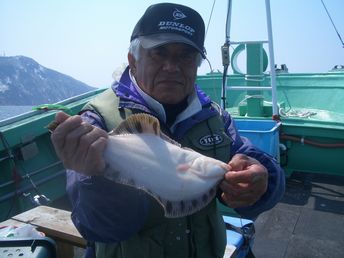 小樽沖　カレイ釣り