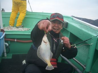 小樽沖　カレイ釣り