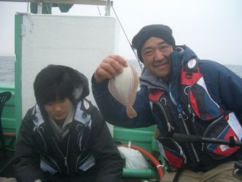 小樽沖　カレイ釣り