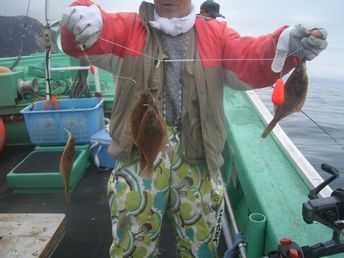 小樽沖　カレイ釣り