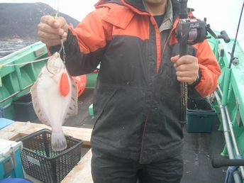 小樽沖　カレイ釣り