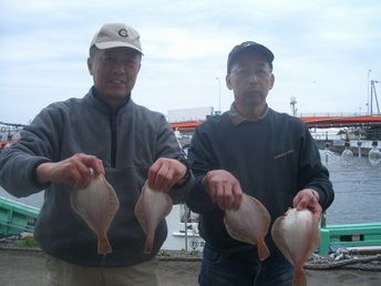 小樽沖　カレイ釣り