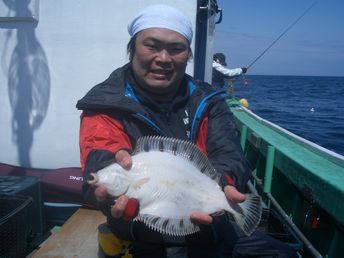 小樽沖　カレイ釣り