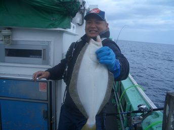 小樽沖　ヒラメ釣り