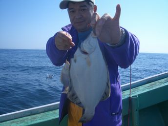 小樽沖　カレイ釣り