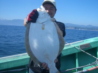 小樽沖　ヒラメ釣り