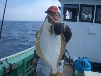 小樽沖　ヒラメ釣り