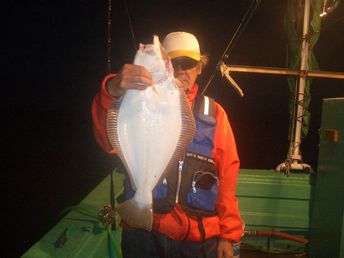 小樽沖　ヒラメ釣り