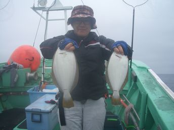 小樽沖　ヒラメ釣り