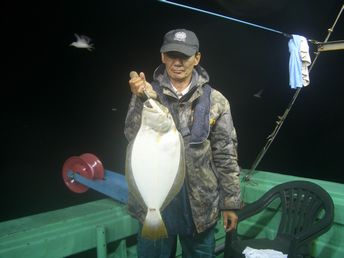 小樽沖  ヒラメ釣り