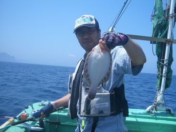 小樽沖　カレイ釣り