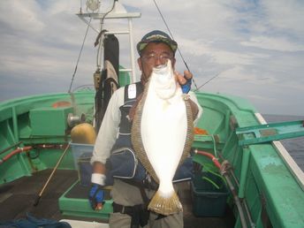 小樽沖　ヒラメ釣り