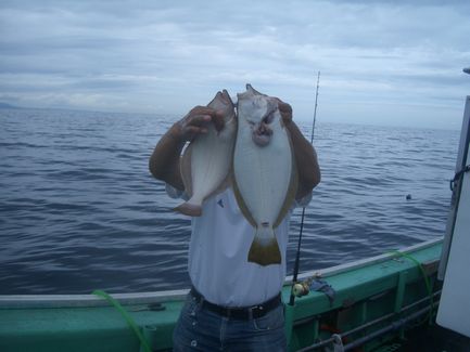 小樽沖　ヒラメ釣り