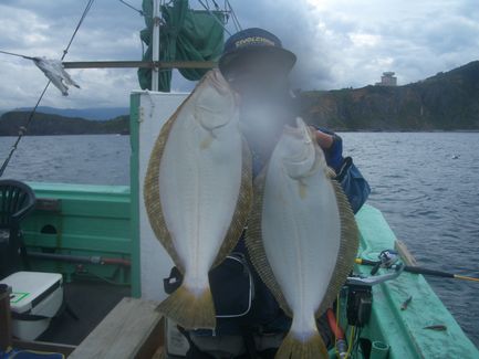 小樽沖  ヒラメ釣り