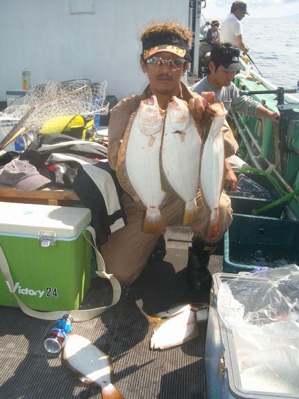 小樽沖  ヒラメ釣り