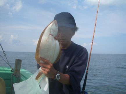 小樽沖　ヒラメ釣り