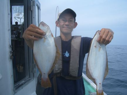 小樽沖　ヒラメ釣り