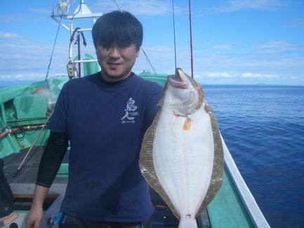 小樽沖  ヒラメ釣り