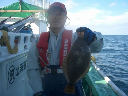 小樽沖  ヒラメ釣り