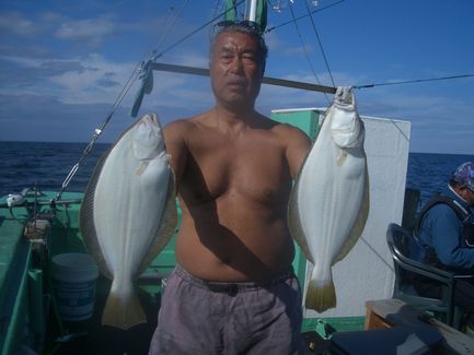 小樽沖  ヒラメ釣り