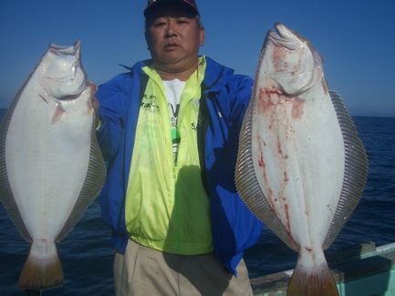 小樽沖  ヒラメ釣り