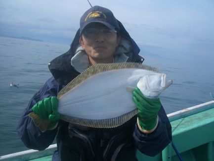 小樽沖　ヒラメ釣り