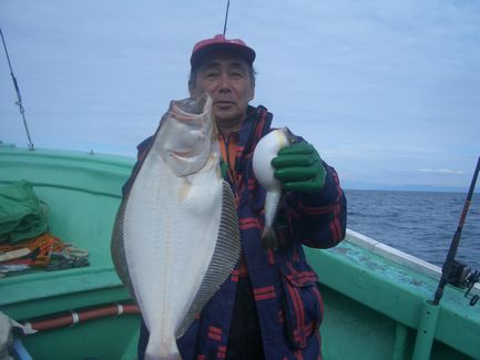 小樽沖  ヒラメ釣り