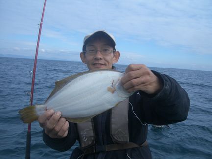 小樽沖　ヒラメ釣り