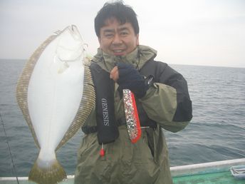 小樽沖  ヒラメ釣り