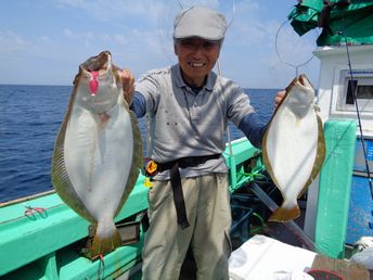 小樽　小樽沖　ヒラメ釣り