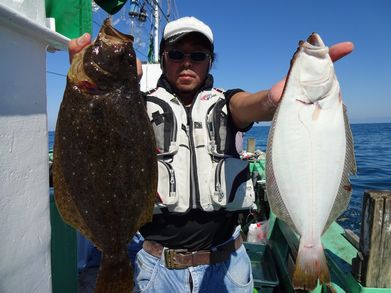 小樽　小樽沖　ヒラメ釣り