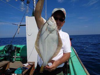 小樽　小樽沖　ヒラメ釣り