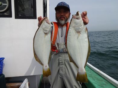 小樽　小樽沖　ヒラメ釣り