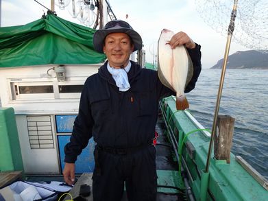 小樽　小樽沖　ヒラメ釣り