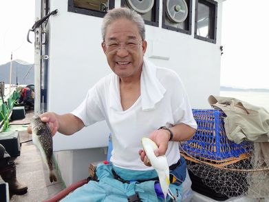 小樽　小樽沖　ヒラメ釣り