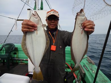 小樽　小樽沖　ヒラメ釣り