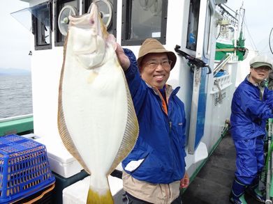 小樽　小樽沖　ヒラメ釣り